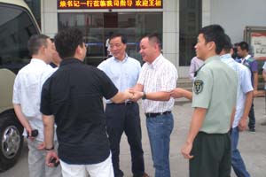 王祖煥副市長一行蒞臨東正科技考察、參觀！